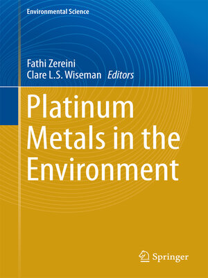 cover image of Platinum Metals in the Environment